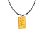 Load image into Gallery viewer, 'Dolce Far Niente' Silver Metallics Necklace