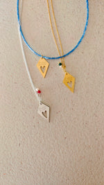 Load image into Gallery viewer, 'I wanna be adored' Heart Silver Necklace