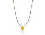 Load image into Gallery viewer, Multi Miyuki 'Rainbow' Necklace