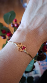 Load image into Gallery viewer, Gouri 2026 Glitter Red Heart
