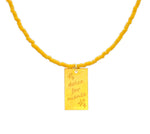 Load image into Gallery viewer, &#39;Dolce Far Niente&#39; Yellow Necklace
