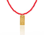 Load image into Gallery viewer, Coral &#39;You Got This&#39; Necklace
