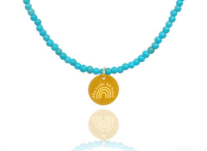Turquoise 'Rainbow' Necklace