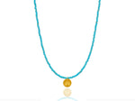 Load image into Gallery viewer, Turquoise &#39;Rainbow&#39; Necklace

