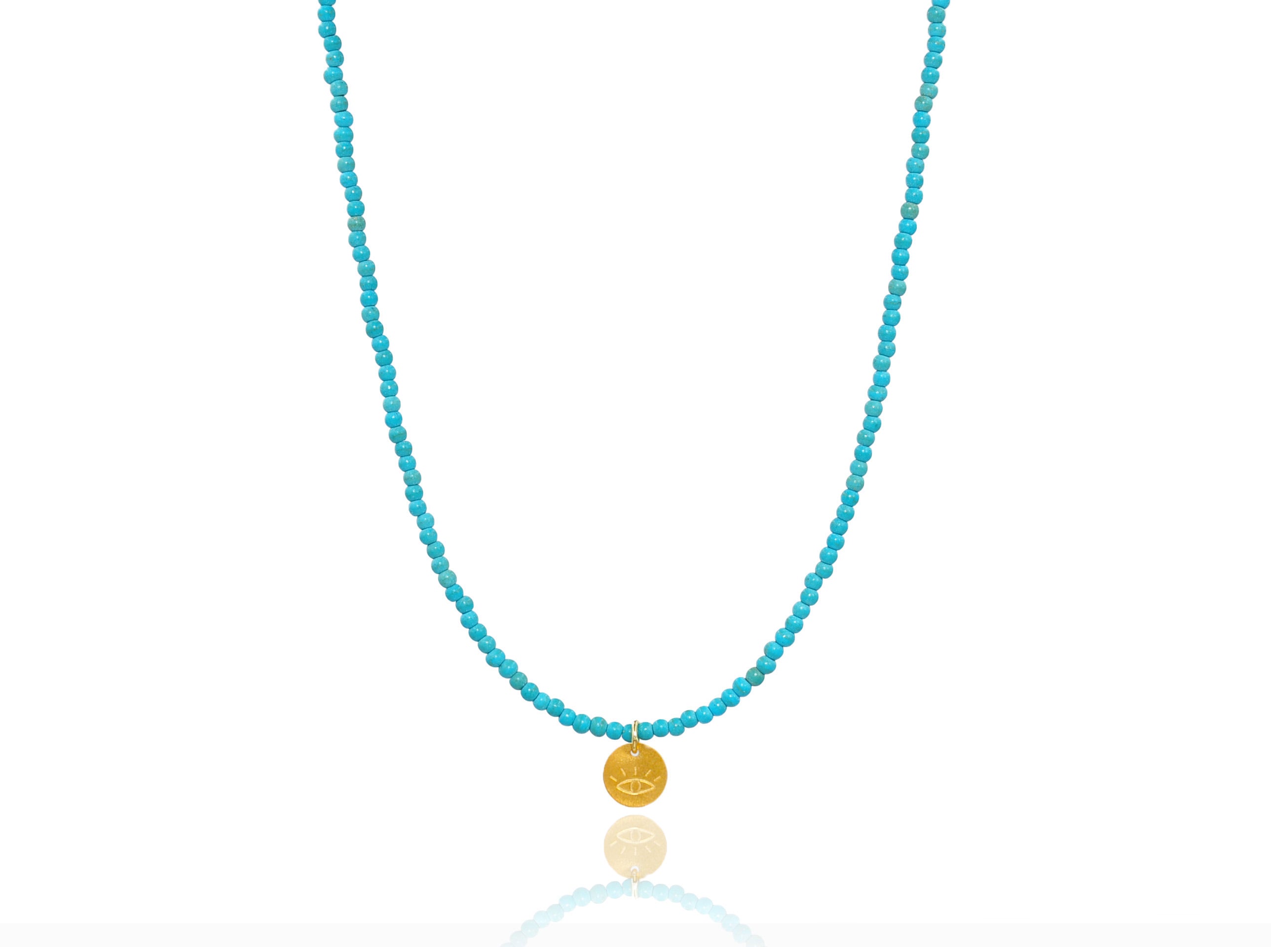 Turquoise 'Lucky Eye' Necklace