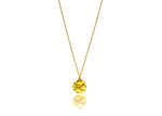 Load image into Gallery viewer, Four-leaf Clover Topaz &#39;Live&#39; Necklace
