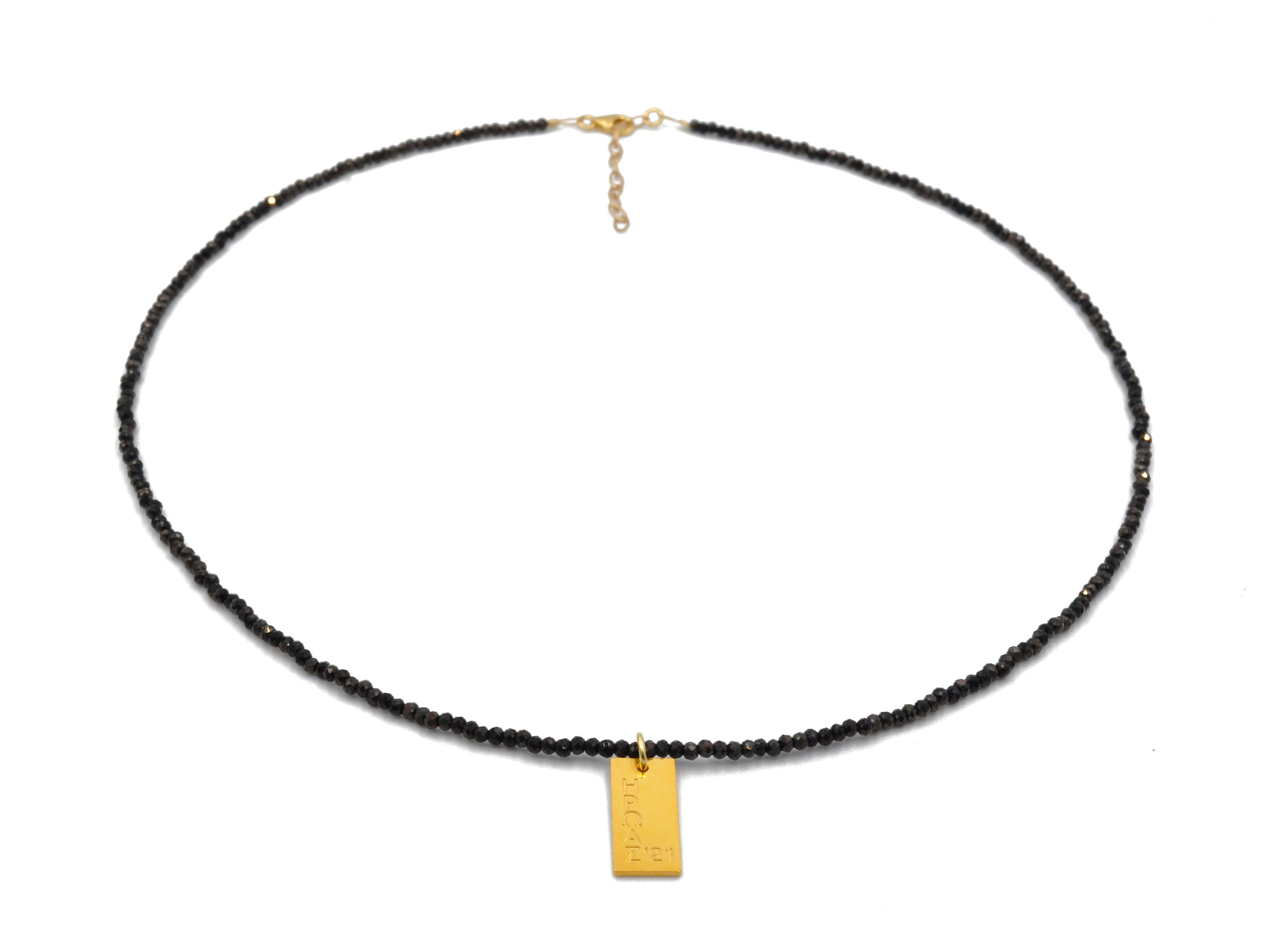 Black 'Hero 21' Necklace