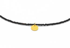 Black Onyx 'Little Heart' Necklace