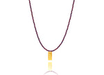 Load image into Gallery viewer, &#39;You Got This&#39; Mauve Japanese Beads Necklace
