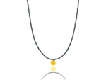 Load image into Gallery viewer, Transparent Grey ‘Little Star’ Charm Necklace

