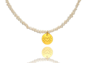 Pearl 'Little Heart' Necklace