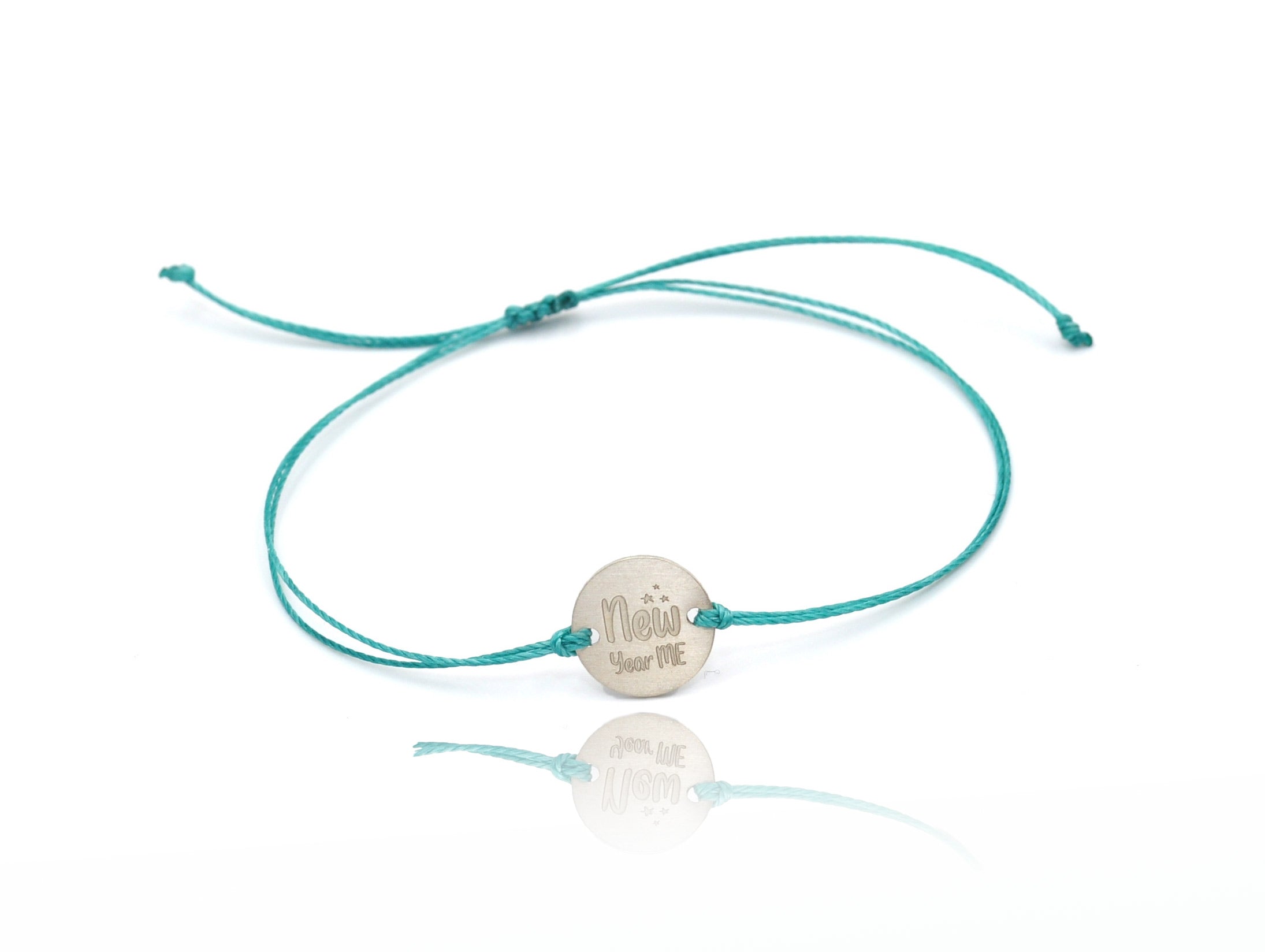 Silver 'New Year Me’ Gouri 2024 Teal
