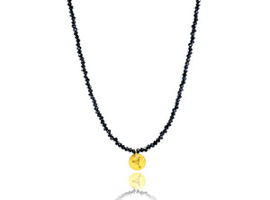Black Crystal ‘Cocktail' Necklace