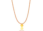 Load image into Gallery viewer, Orange Terahertz Miyuki ‘Cloud – Just Day Dreaming’ Necklace
