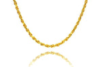 Load image into Gallery viewer, &#39;Twisted&#39; Silver Goldplated Chain
