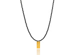 Load image into Gallery viewer, Black Miyuki &#39;You got this&#39; Necklace
